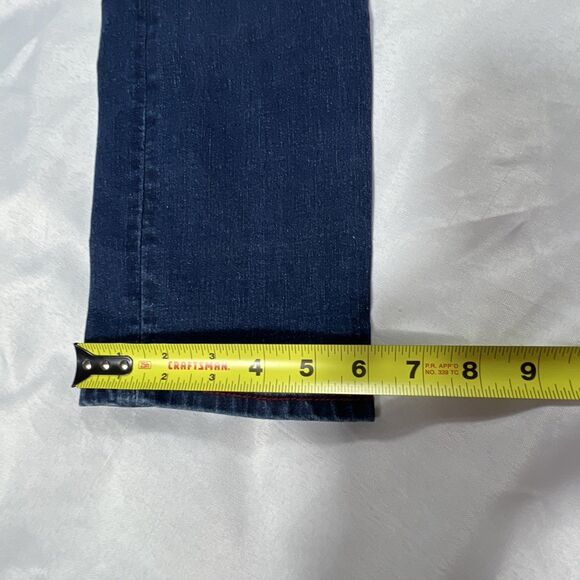True Religion Rocco Red Stitched Boys Size 14 Relaxed Skinny Jeans NWT - Picture 5 of 13